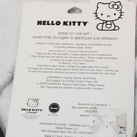 Hello Kitty Press On Nails and Nail Sticker Lot - Picture 6 of 12